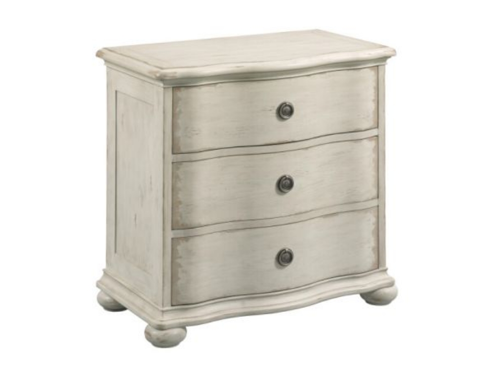 Picture of CAMBRIC THREE DRAWER NIGHTSTAND