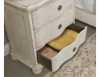 Picture of CAMBRIC THREE DRAWER NIGHTSTAND