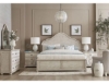 Picture of CAMBRIC QUEEN CREME PANEL BED