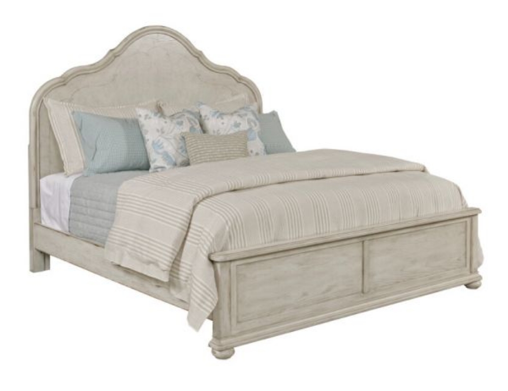 Picture of CAMBRIC KING CREME PANEL BED