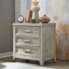 Picture of BELMAR TAUPE THREE DRAWER NIGHTSTAND