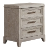 Picture of BELMAR TAUPE THREE DRAWER NIGHTSTAND