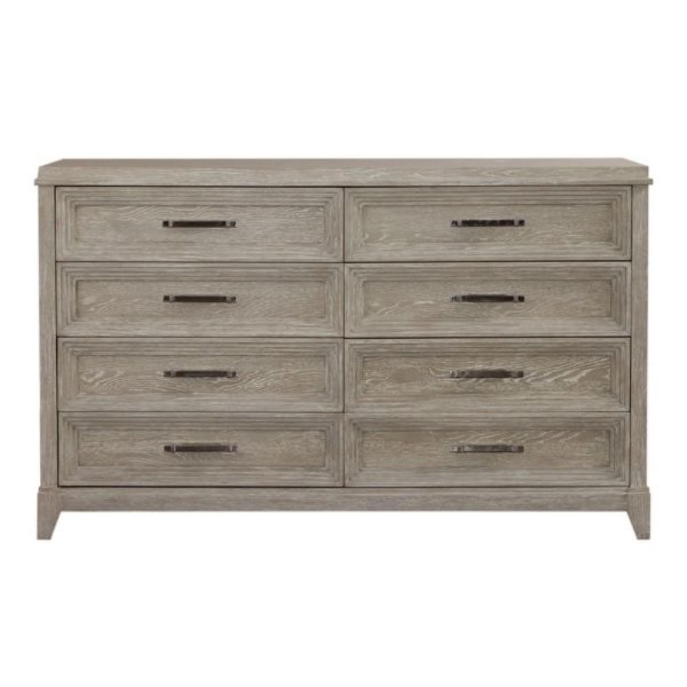 Picture of BELMAR TAUPE EIGHT DRAWER DRESSER