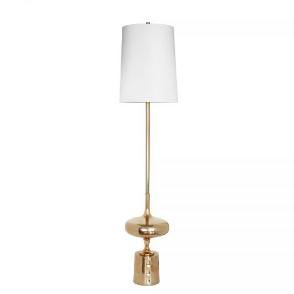 Picture of GOLD ROUND FLOOR LAMP