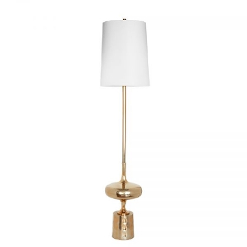 Picture of GOLD ROUND FLOOR LAMP