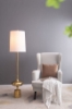 Picture of GOLD ROUND FLOOR LAMP