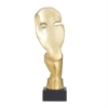 Picture of CONTEMPLATIVE GOLD FACE SCULPTURE