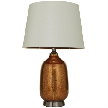 Picture of COPPER GOURD TABLE LAMP