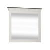 Picture of ALLYSON PARK WHITE CROWN MIRROR