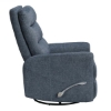 Picture of TAKAMI BLUE SWIVEL RECLINER