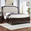 Picture of LYNDHURST WALNUT QUEEN SLEIGH BED