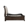 Picture of LYNDHURST WALNUT QUEEN SLEIGH BED