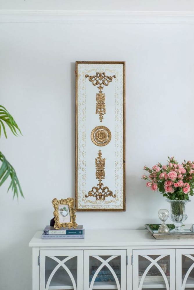 Picture of ANITA GOLD FRAMED MIRROR 1