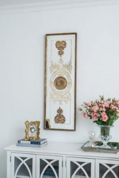 Picture of ANITA GOLD FRAMED MIRROR 2