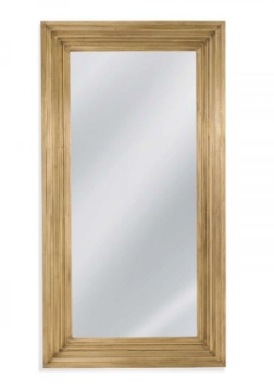 Picture of QUEENIE BRASS GOLD FLOOR MIRROR