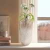 Picture of MULTI-STRIPED GLASS VASE