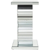 Picture of SILVER GLASS MIRRORED ACCENT TABLE