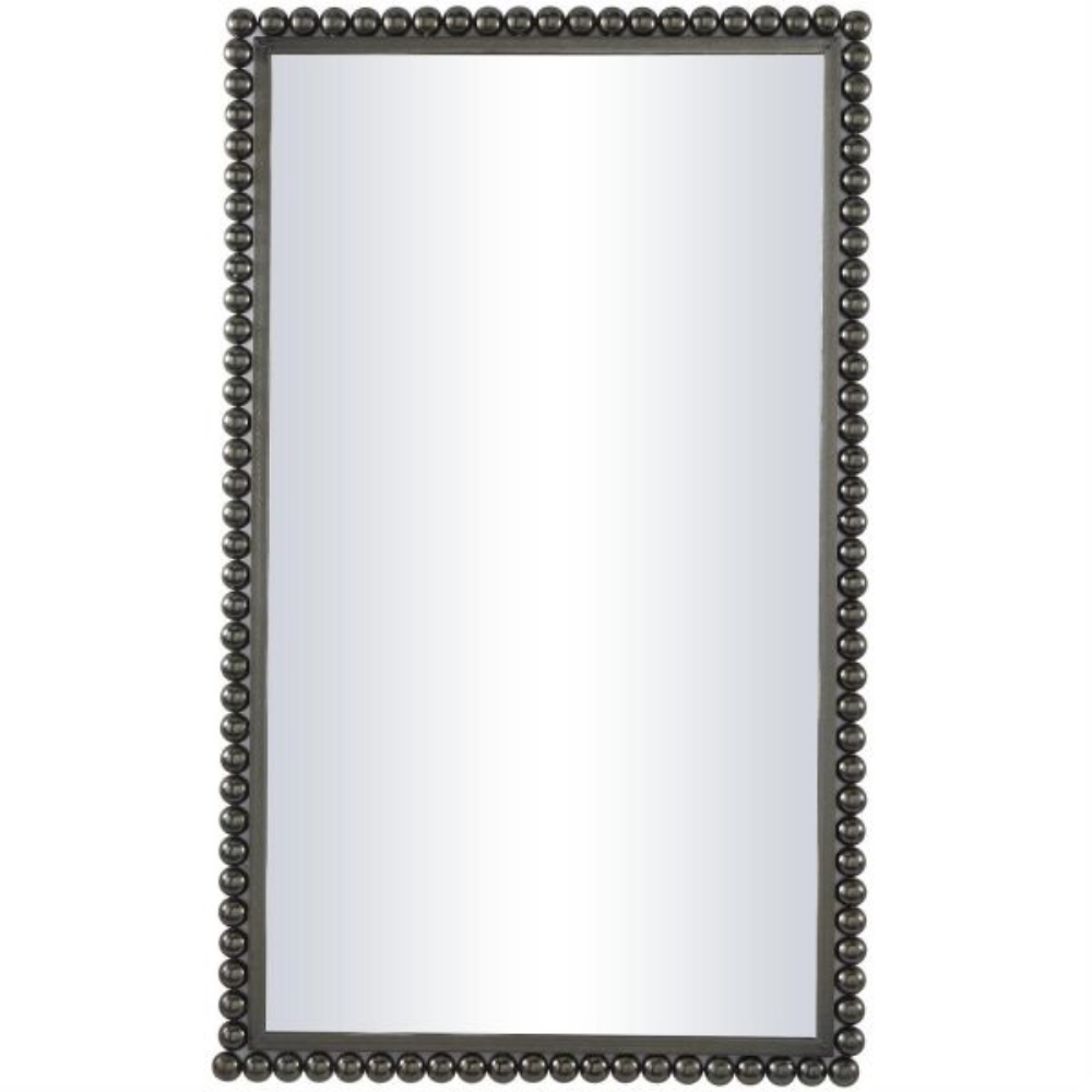 Picture of BLACK BEADED WALL MIRROR