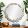 Picture of TEXTURED SILVER WALL MIRROR