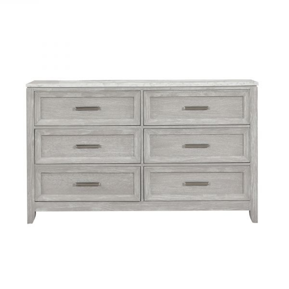 Picture of FIONA GRAY MIST SIX DRAWER DRESSER