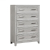 Picture of FIONA GRAY MIST FIVE DRAWER CHEST