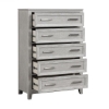 Picture of FIONA GRAY MIST FIVE DRAWER CHEST