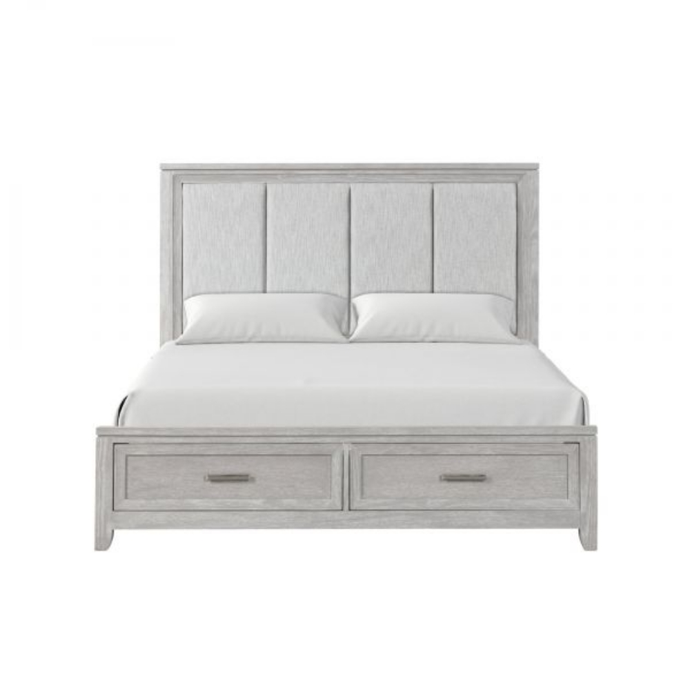 Picture of FIONA GRAY MIST KING STORAGE BED