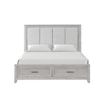 Picture of FIONA GRAY MIST KING STORAGE BED