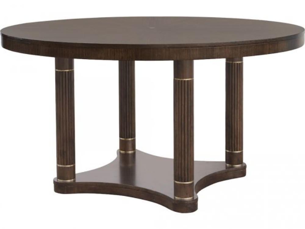 Picture of ASHER PARK BROWN ROUND TABLE