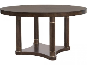 Picture of ASHER PARK BROWN ROUND TABLE