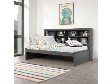 Picture of GRAY BOOKCASE FULL DAYBED