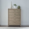 Picture of AVALON BEIGE 5 DRAWER CHEST
