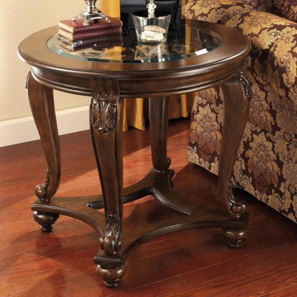 Picture of NORCASTLE ROUND END TABLE