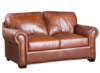 Picture of SADDLE GLOVE TAN LEATH LOVESEAT