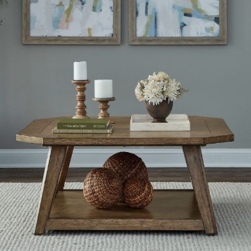 Picture of CAROLINA OCTAGONAL COCKTAIL TABLE