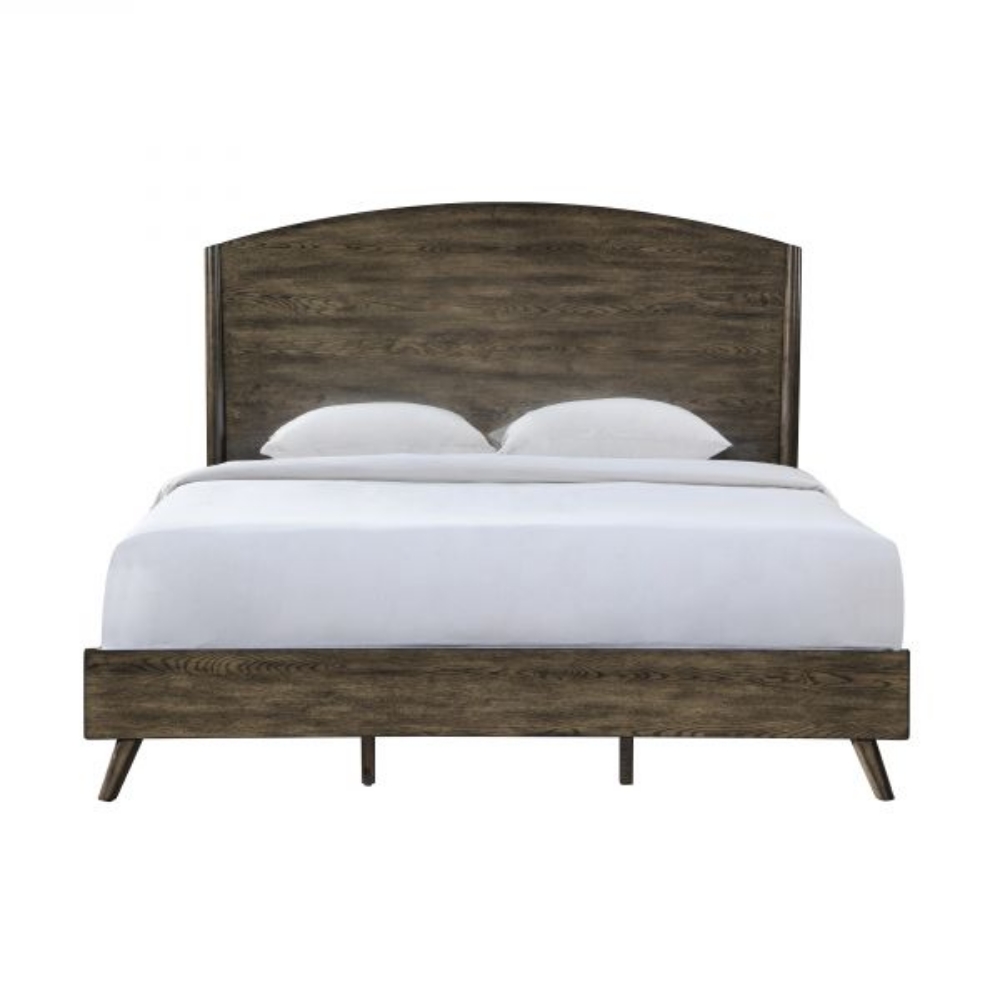 Picture of REX WALNUT QUEEN BED