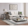 Picture of YASMIN GLASS TOP END TABLE
