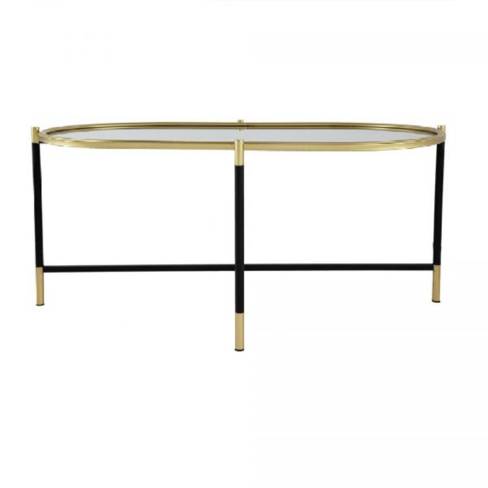 Picture of BLACK AND GOLD COCKTAIL TABLE