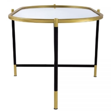 Picture of BLACK AND GOLD COCKTAIL TABLE