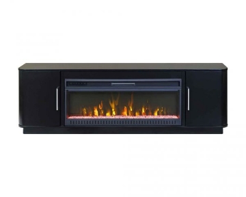 Picture of UPTOWN BLACK FIREPLACE 65"