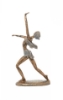 Picture of GOLD OUTSTRETCHED ARMS DANCING FIGURINE