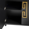 Picture of CORINTHIAN BLACK AND GOLD SIDEBOARD