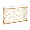 Picture of GOLD METAL MIRROR CONSOLE