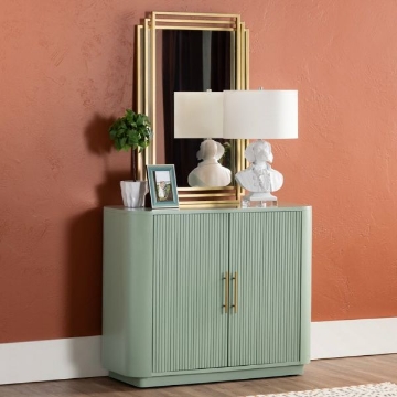 Picture of JULIA AQUA TWO DOOR ACCENT CABINET