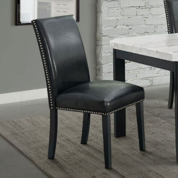 Picture of MERIDIAN BLACK SIDE CHAIR