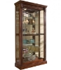 Picture of MEDALLION CHERRY SIDE DOOR CURIO
