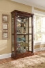 Picture of MEDALLION CHERRY SIDE DOOR CURIO