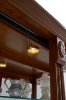 Picture of MEDALLION CHERRY SIDE DOOR CURIO