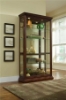 Picture of CHERRY TWO WAY SLIDING DOOR CURIO