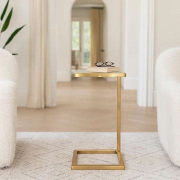 Picture of JULIANWOOD METAL ACCENT TABLE